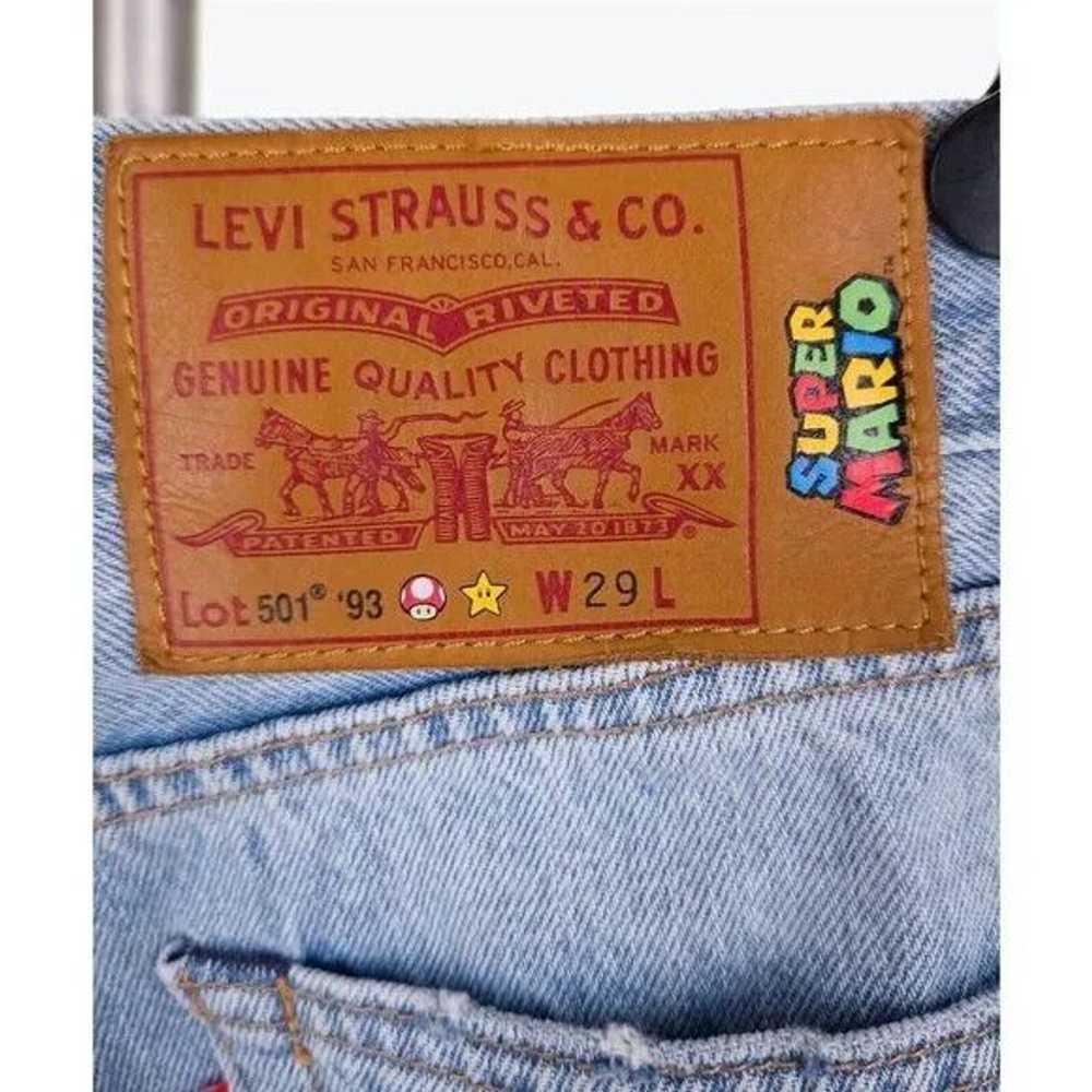 Levi's LEVI'S x SUPER MARIO Mens 29 '93 Limited E… - image 12