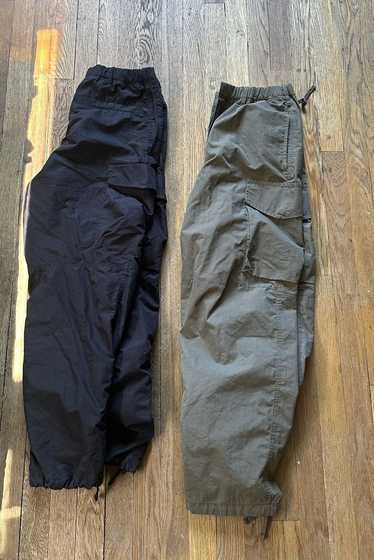 Uniqlo Black and Green cargo pants