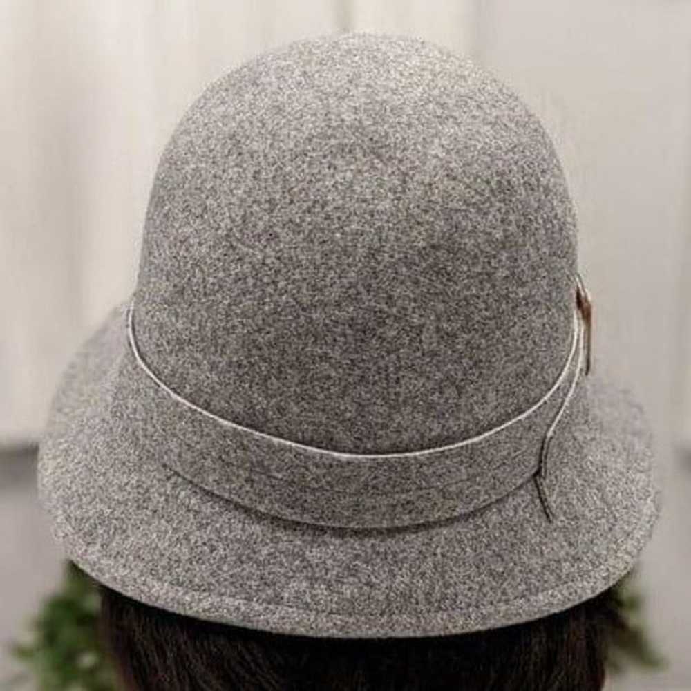 Indigo Soul Women Gray CLOCHE Hat with Drawstring… - image 4