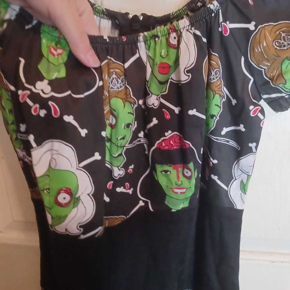 Too Fast Pin Up Zombie Dress - image 4