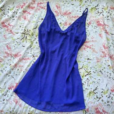 Y2K Victoria’s Secret Purple Slip Dress - image 1