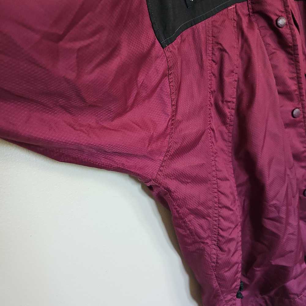 VTG Columbia Sportswear Company Maroon/Black Hood… - image 7