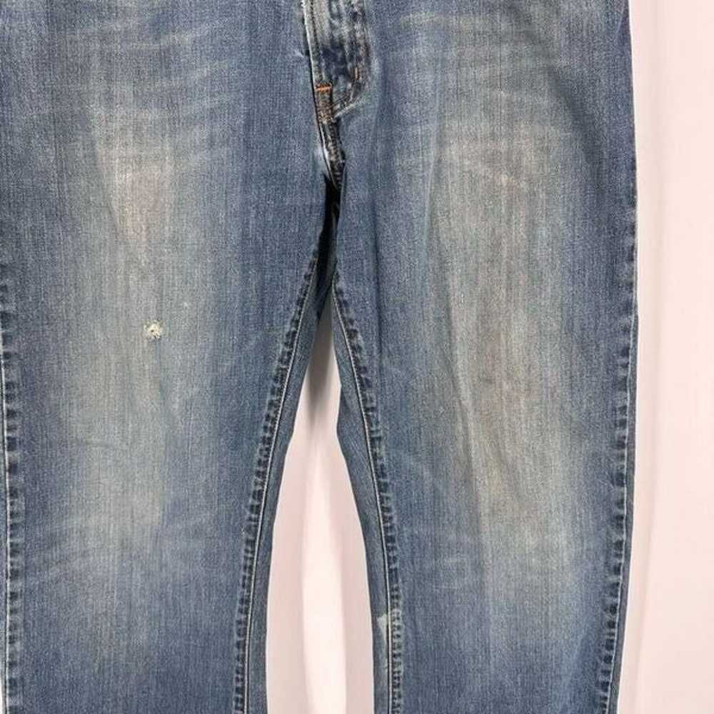 Vintage Guess Jeans Womens Distressed Straight Le… - image 4