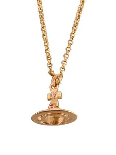 Vivienne Westwood 3D Crystal Orb Necklace - image 1