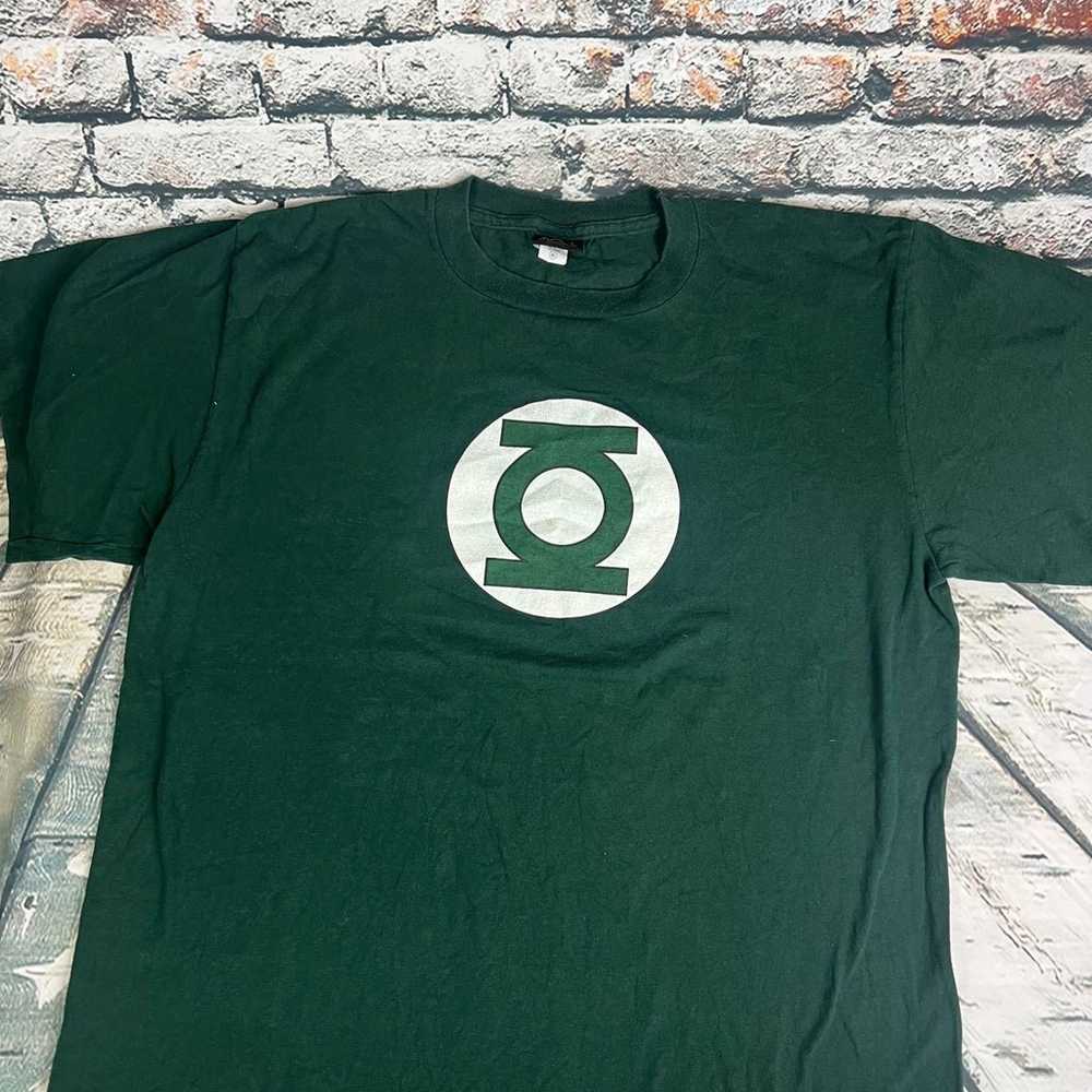 Vintage 90s Green Lantern DC Comics Graphitti T-S… - image 1