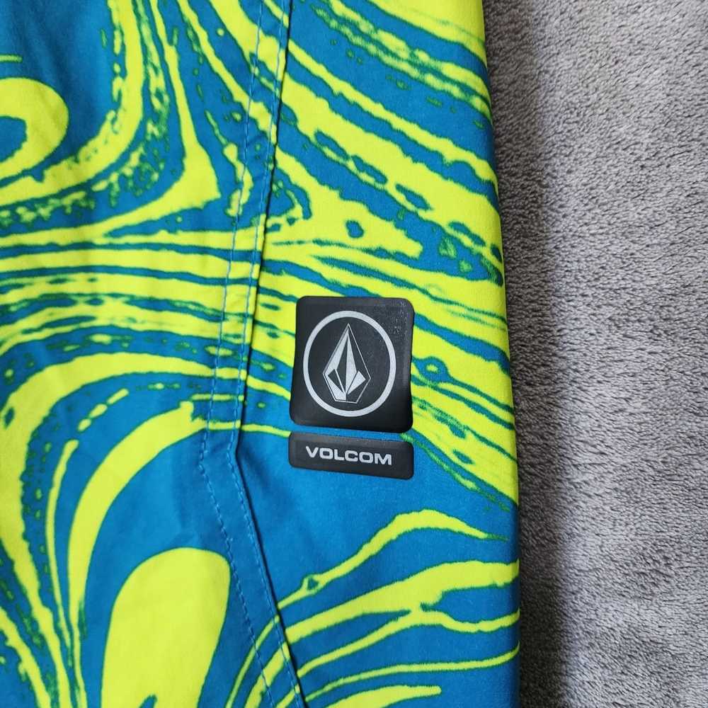 Volcom Volcom Men's 33 Abstract Board Shorts Blue… - image 7