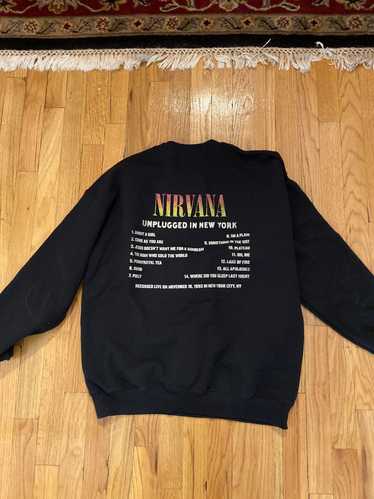 Nirvana Nirvana Unplugged Crewneck Sweatshirt