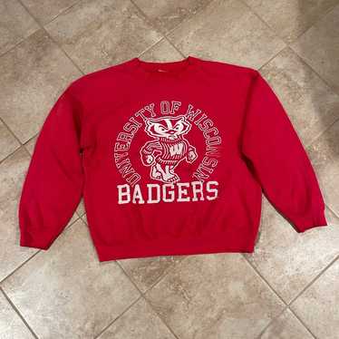 Vintage University of Wisconsin Sweater