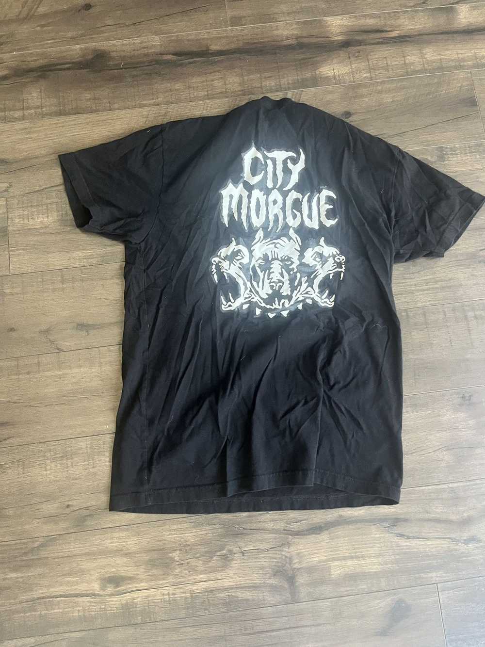 City Morgue City Morgue Kill Kids Hang Kids Tee - image 2