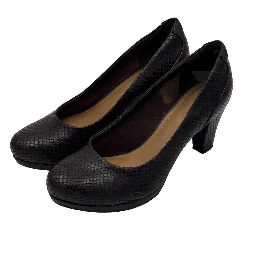 Clarks Clarks Artisan Womens 7.5 Shoes Burgundy S… - image 1