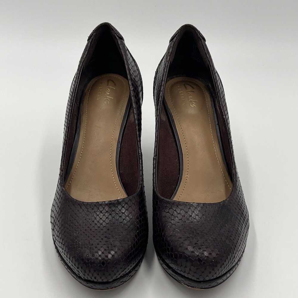 Clarks Clarks Artisan Womens 7.5 Shoes Burgundy S… - image 3