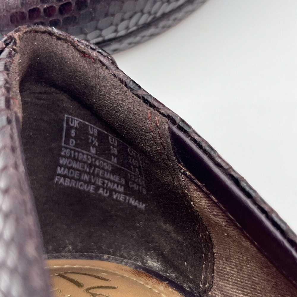Clarks Clarks Artisan Womens 7.5 Shoes Burgundy S… - image 5