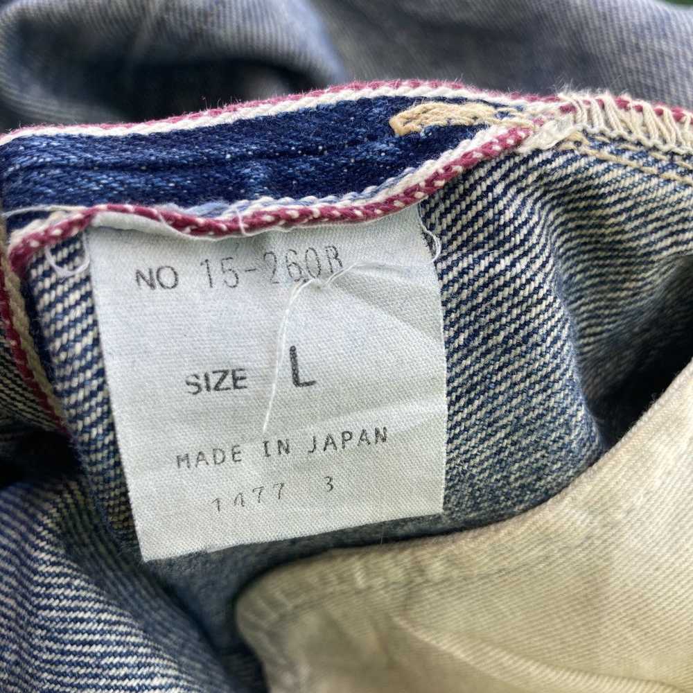 Distressed Denim × Japanese Brand DMG SELVEDGE DI… - image 12