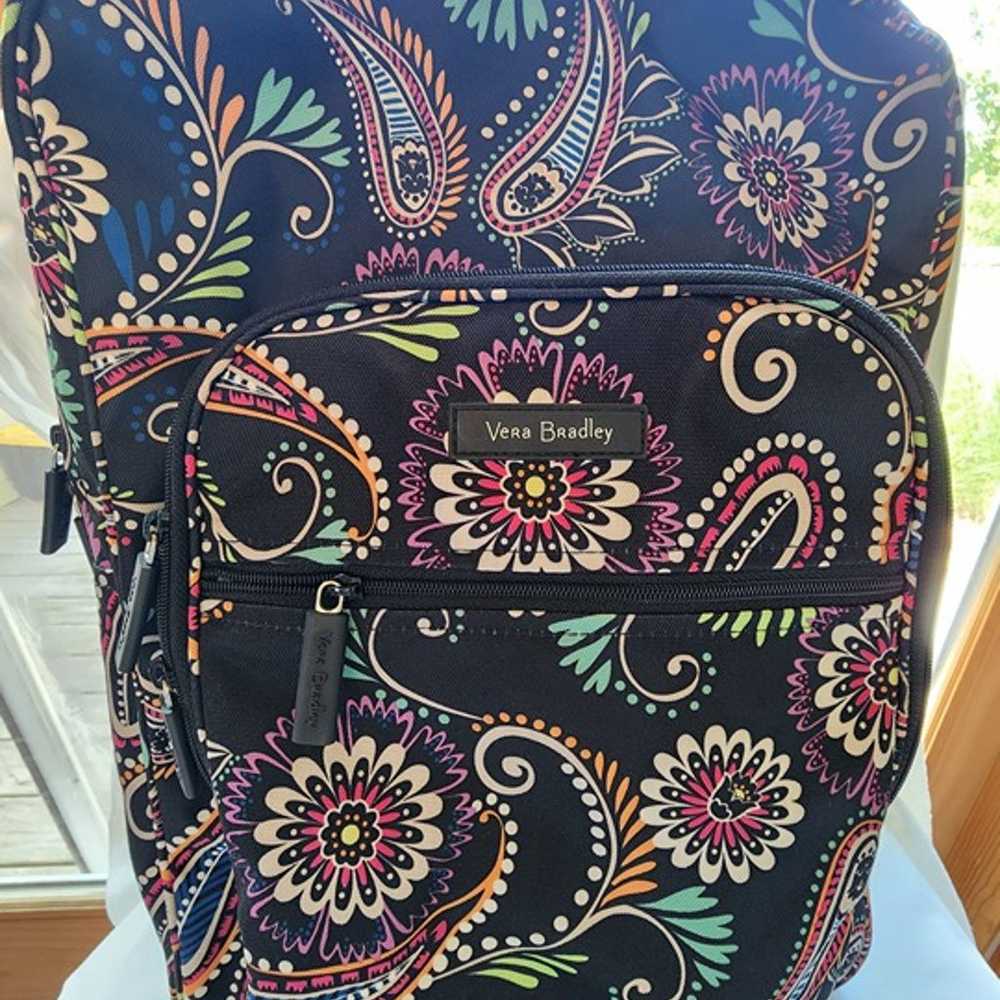 Vera Bradley Large Backpack and Zippered Pouch - image 2