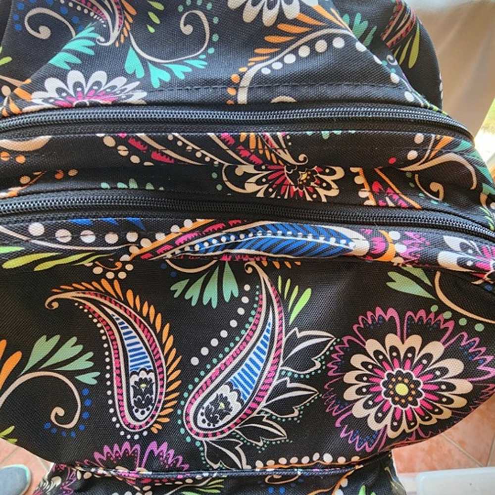 Vera Bradley Large Backpack and Zippered Pouch - image 5