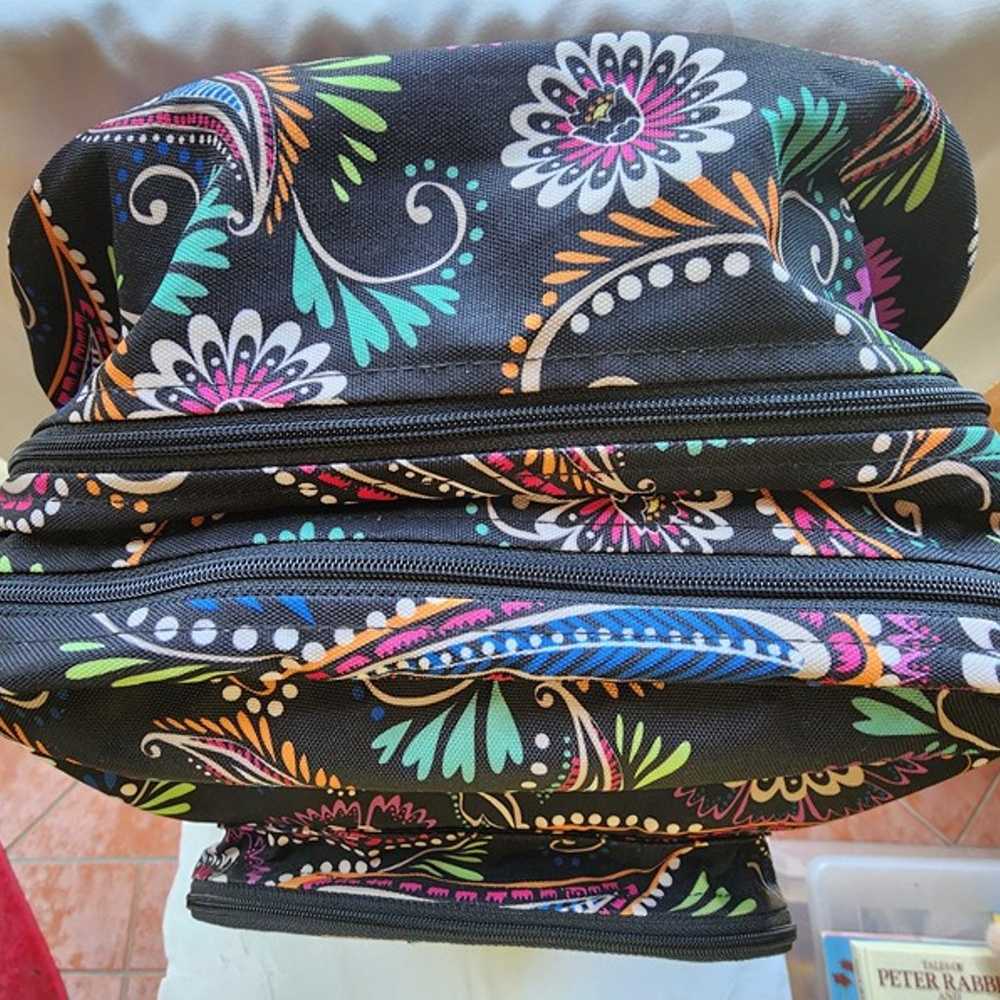 Vera Bradley Large Backpack and Zippered Pouch - image 6