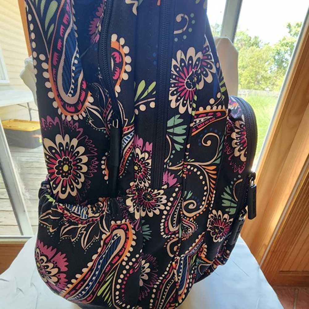 Vera Bradley Large Backpack and Zippered Pouch - image 7
