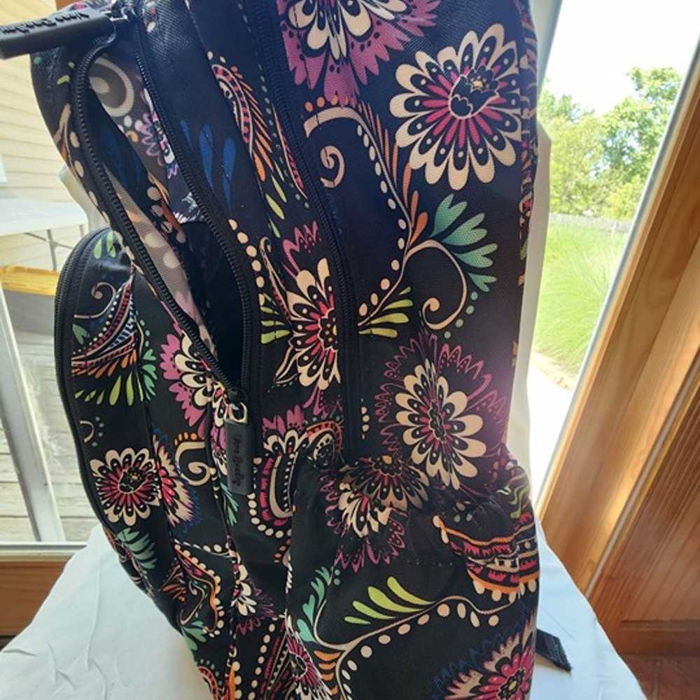 Vera Bradley Large Backpack and Zippered Pouch - image 8