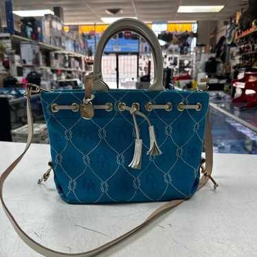 Dooney & Burke vintage purse blue nautical rope de