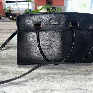 BLACK KATE SPADE PURSE - image 1