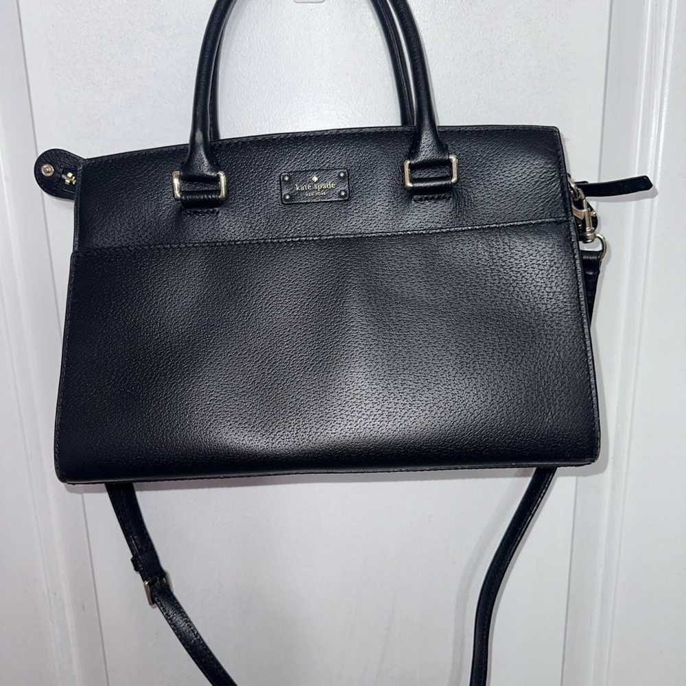 BLACK KATE SPADE PURSE - image 4