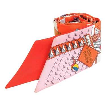 Hermès Twilly 86 silk scarf - image 1