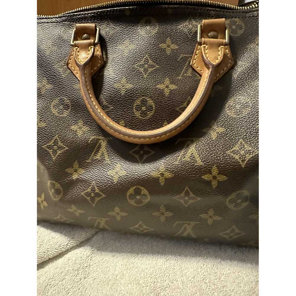 Louis Vuitton Speedy leather handbag - image 3