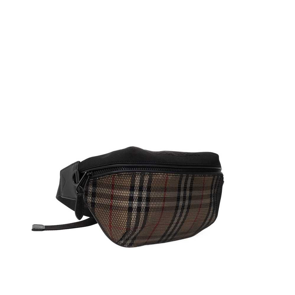 Burberry Check Mesh Belt Bag - image 2