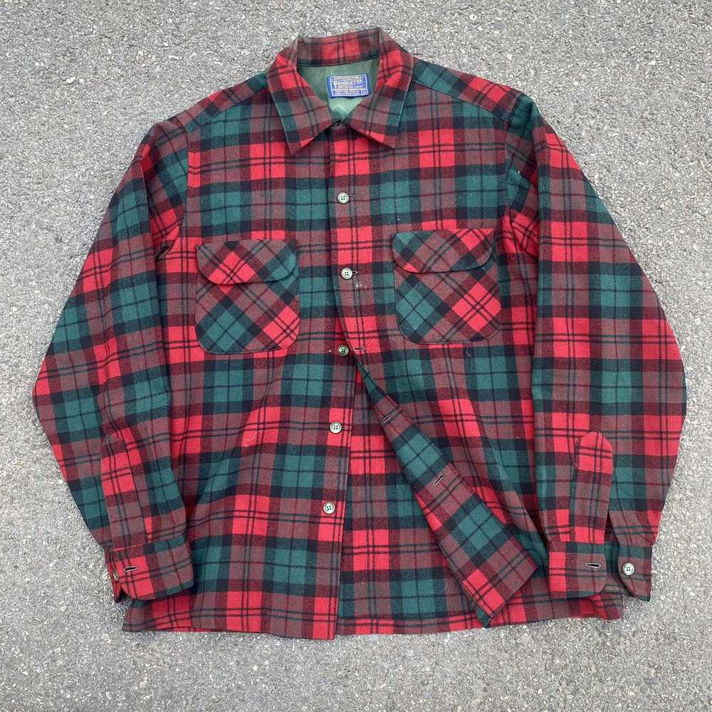 Pendleton × Vintage Vintage Pendleton Flannel Shi… - image 1