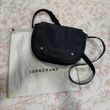 Longchamp leather crossbody bag