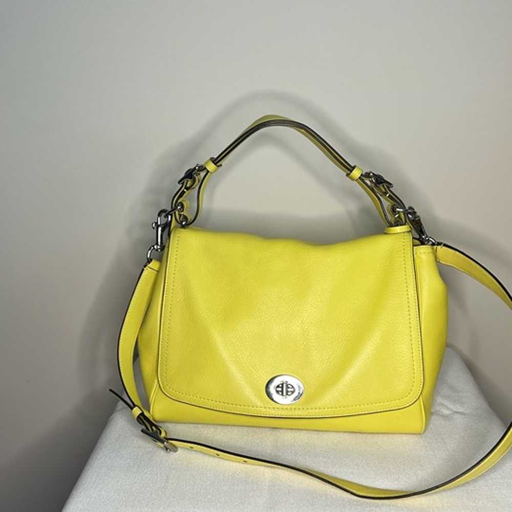 Vintage Coach Top Handle / Shoulder Bag - Romy - … - image 1