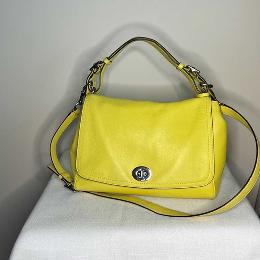 Vintage Coach Top Handle / Shoulder Bag - Romy - … - image 2