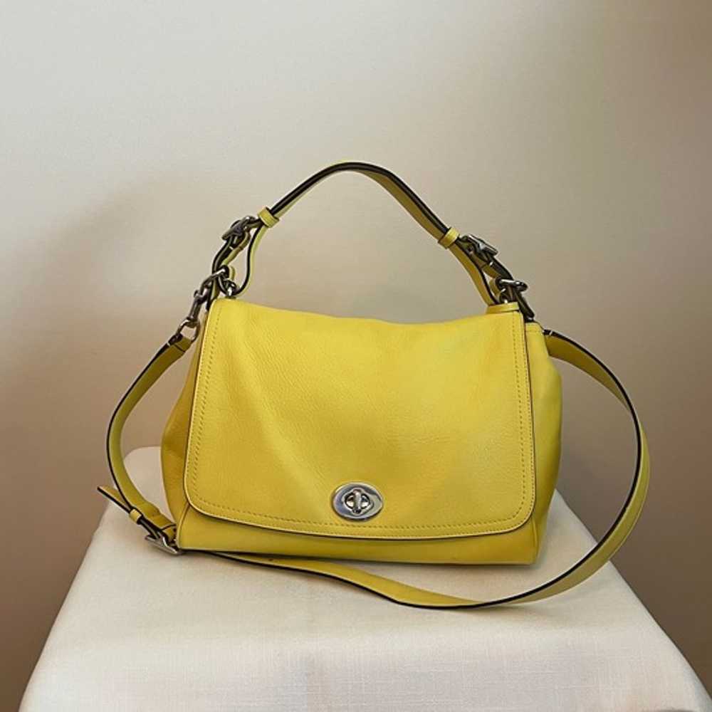 Vintage Coach Top Handle / Shoulder Bag - Romy - … - image 3