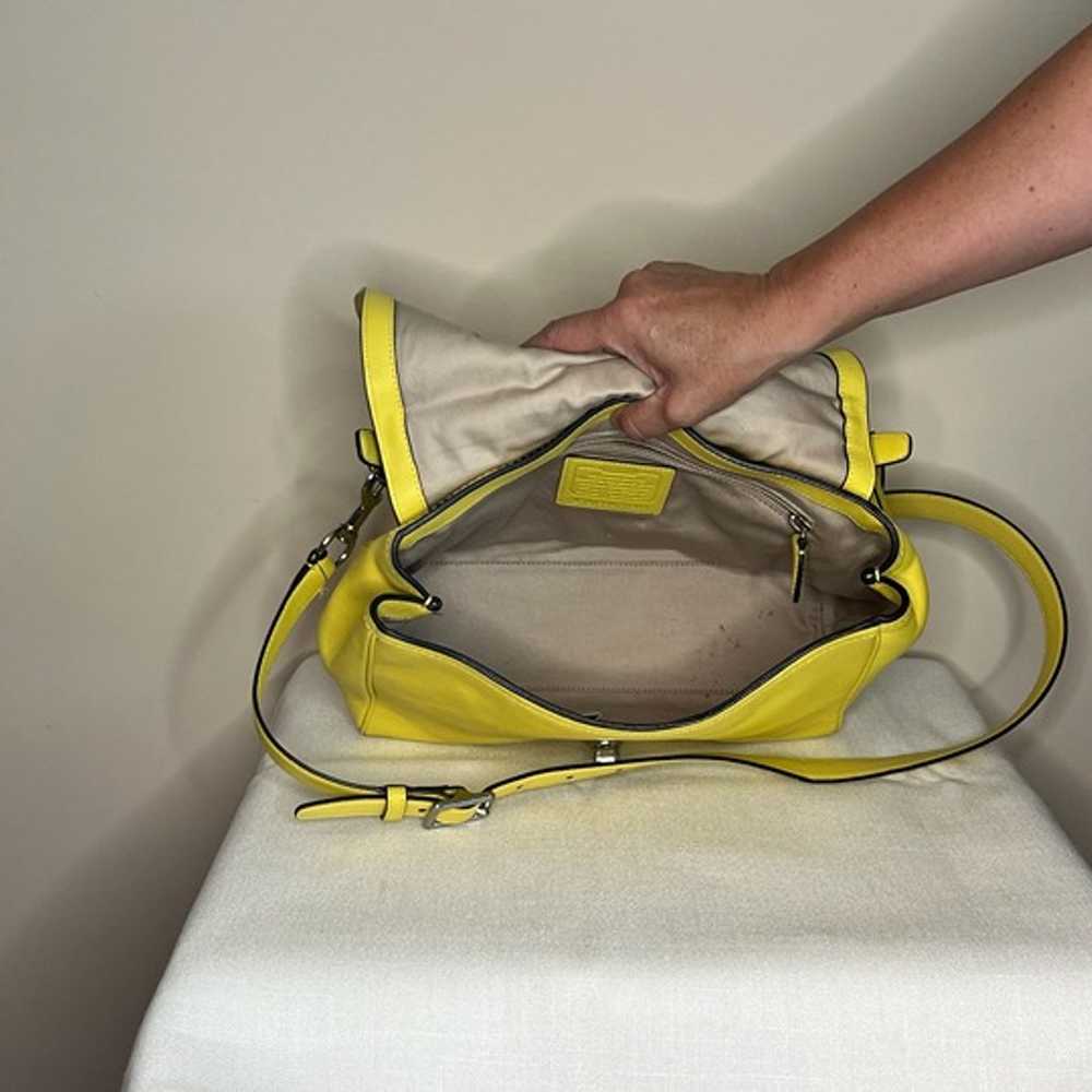 Vintage Coach Top Handle / Shoulder Bag - Romy - … - image 9