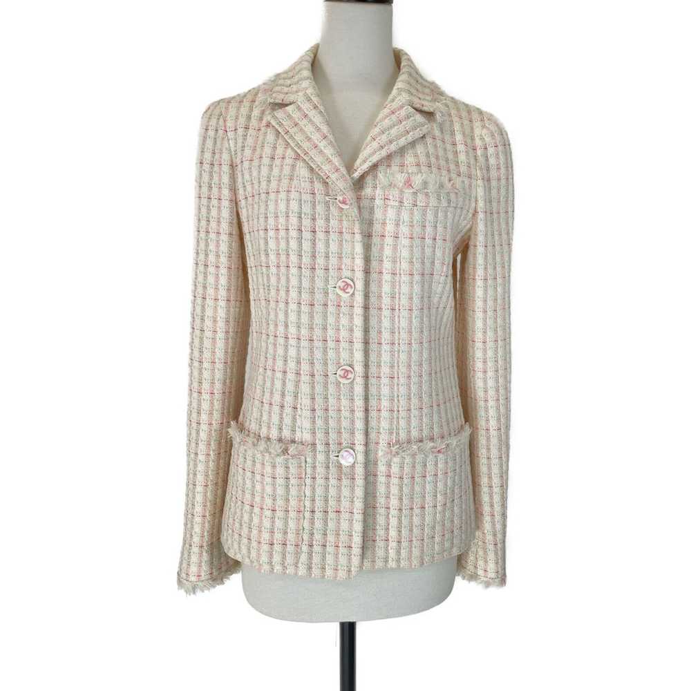 Chanel Chanel Coco Mark Tweed Jacket - image 1