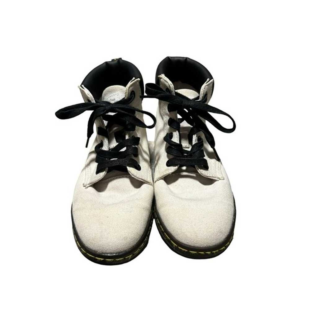 Dr. Martens Maelly Women's Combat Boots White Can… - image 5