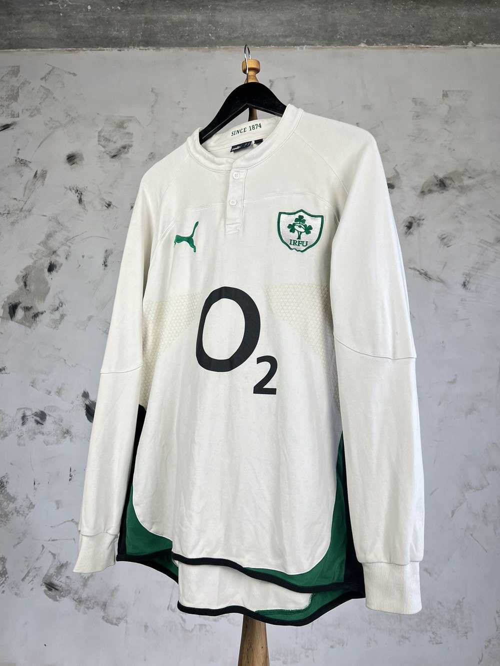 Jersey × Puma × Vintage Ireland National Rugby Te… - image 1