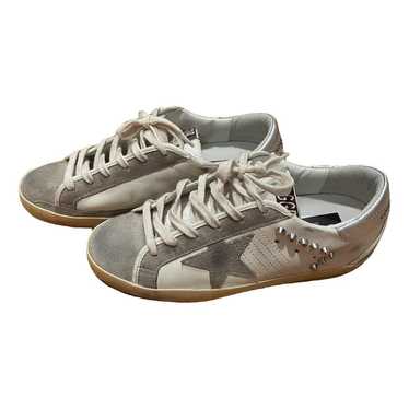 Golden Goose Superstar leather trainers