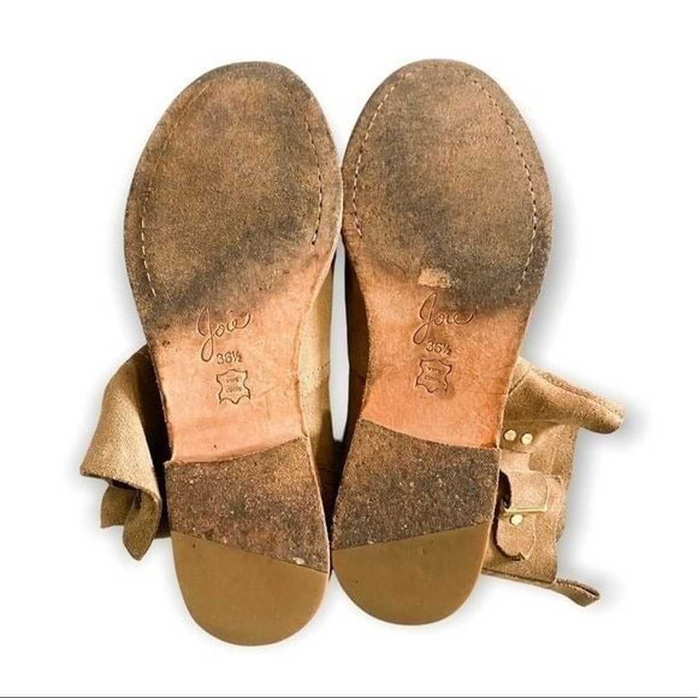 Joie Hoxton Suede Beige/tan Boots, size 36.5EU, u… - image 7