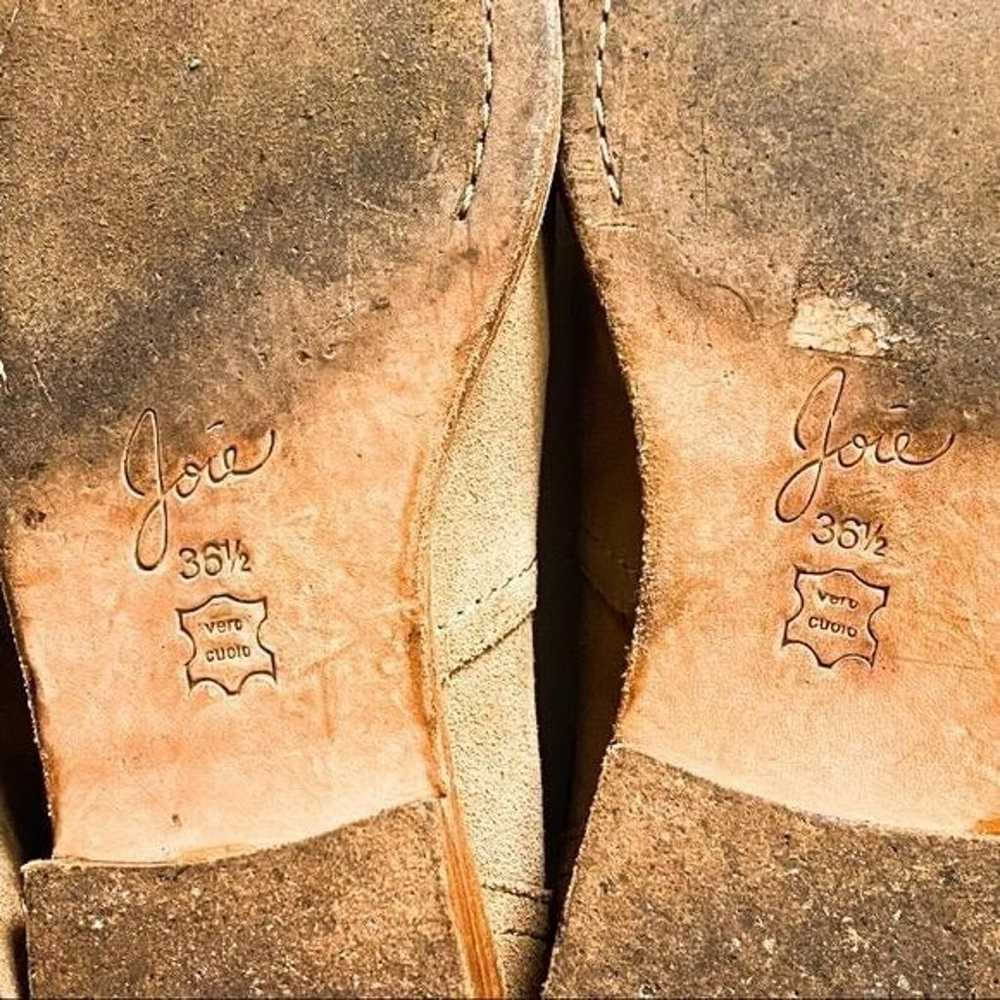 Joie Hoxton Suede Beige/tan Boots, size 36.5EU, u… - image 9