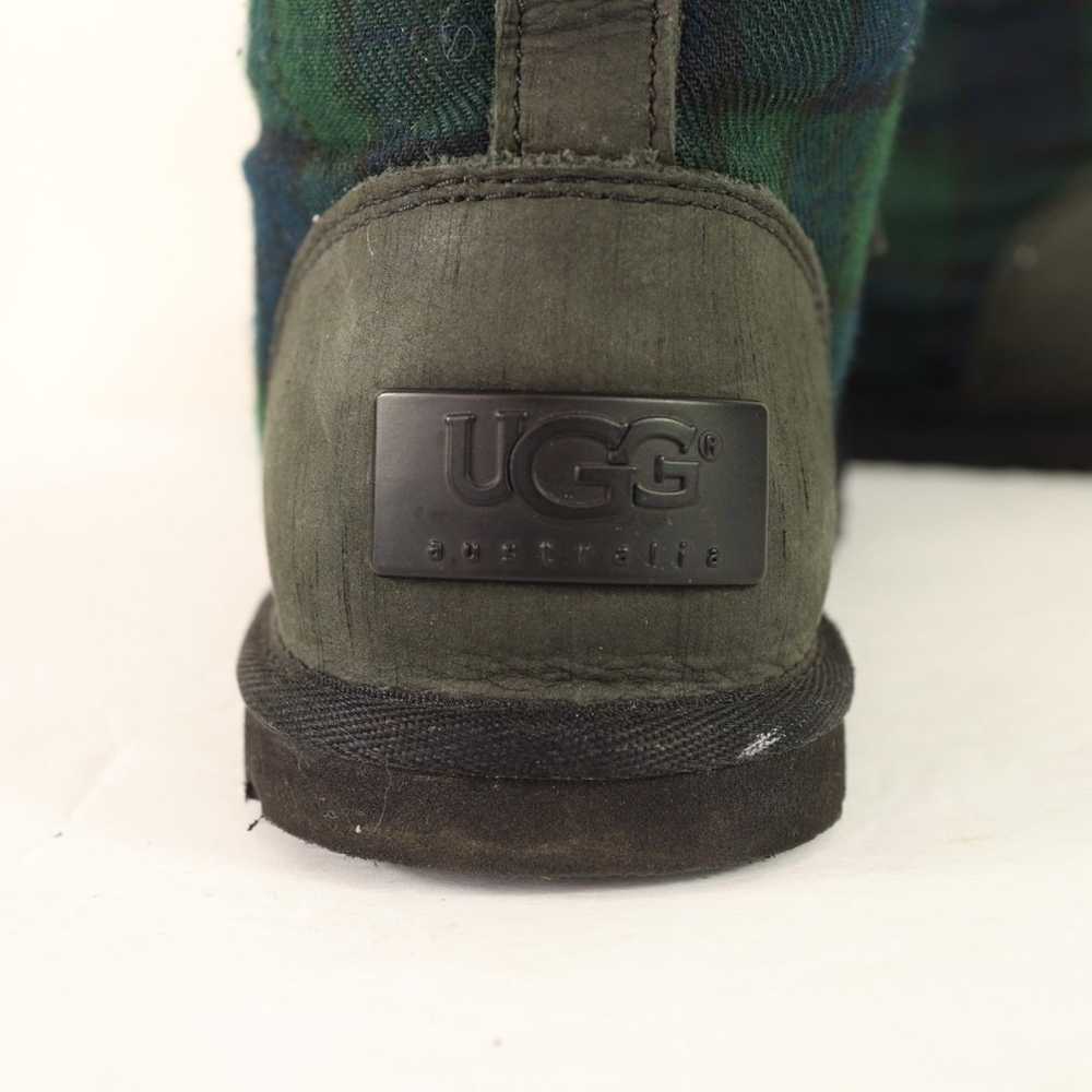 Ugg Jaxen Plaid Shearling Leather Lace Up Ankle B… - image 6