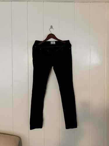 Acne Studios Thin Stay Cash Denim Black