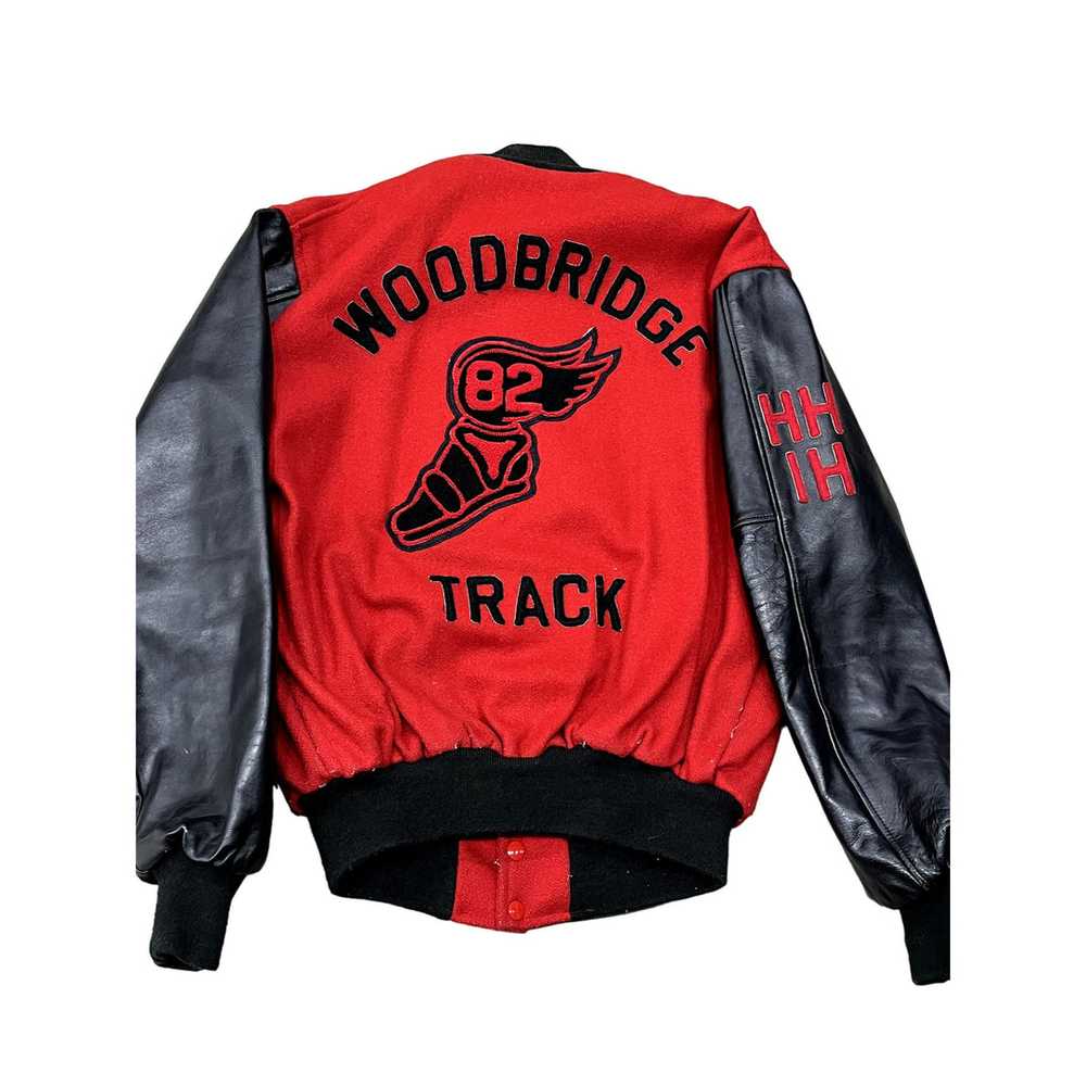1982 Woodbridge Track Varsity Jacket - image 2