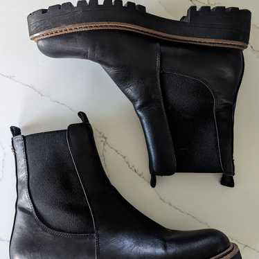 Sam Edelman Chelsea Laguna Leather Boots 8.5