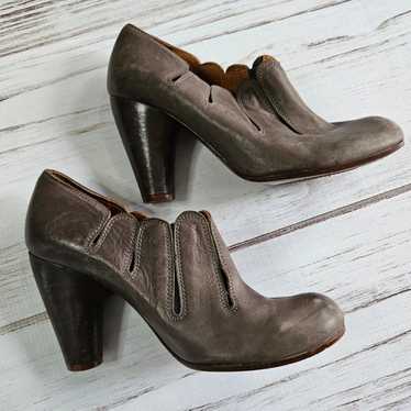 Chie Mihara Anthropologie Brown Leather Ankle Boot