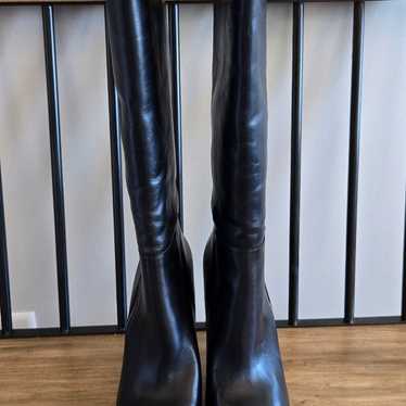 Michael Kors Black Leather Stilleto Boots