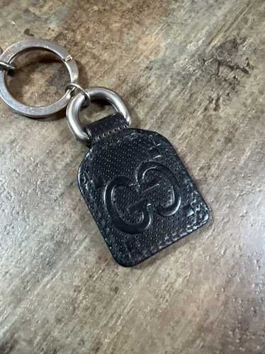 Gucci Gucci Keychain Leather Embossed