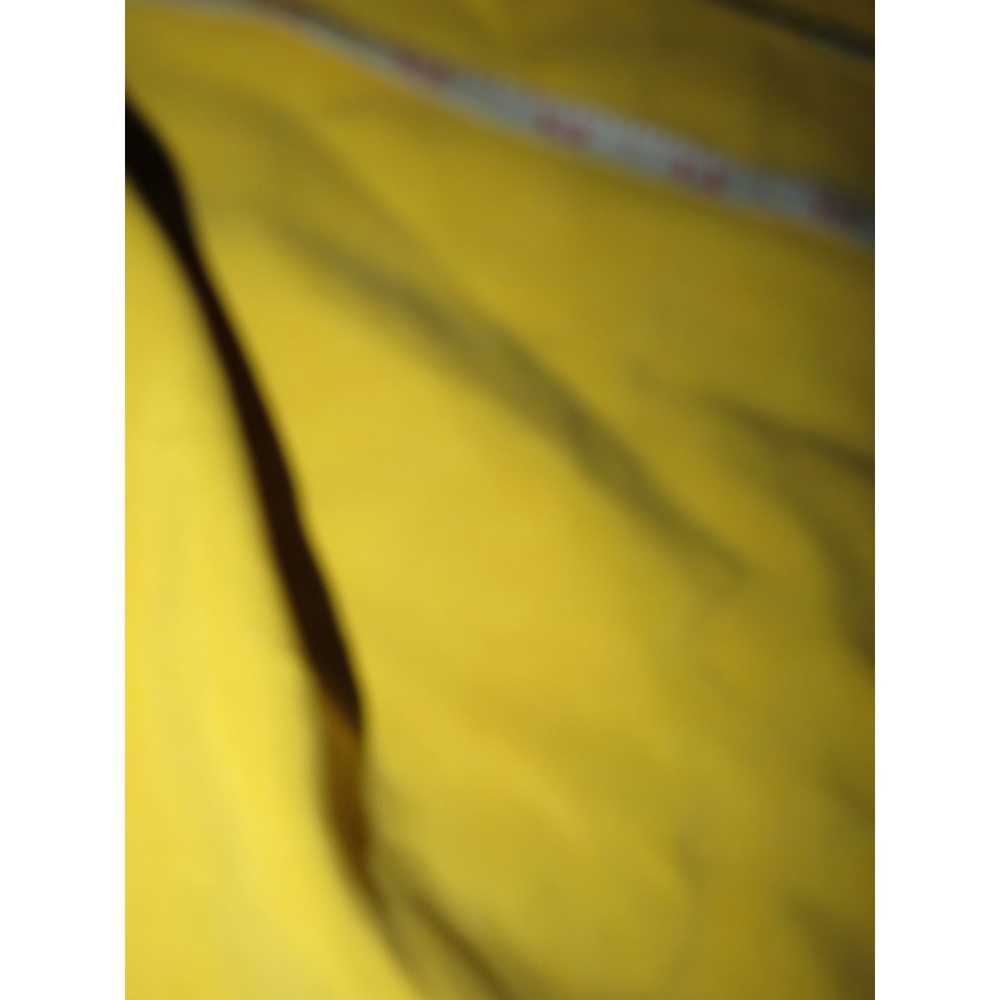 Anne Klein Anne Klein Yellow 100% Silk Sleeveless… - image 8