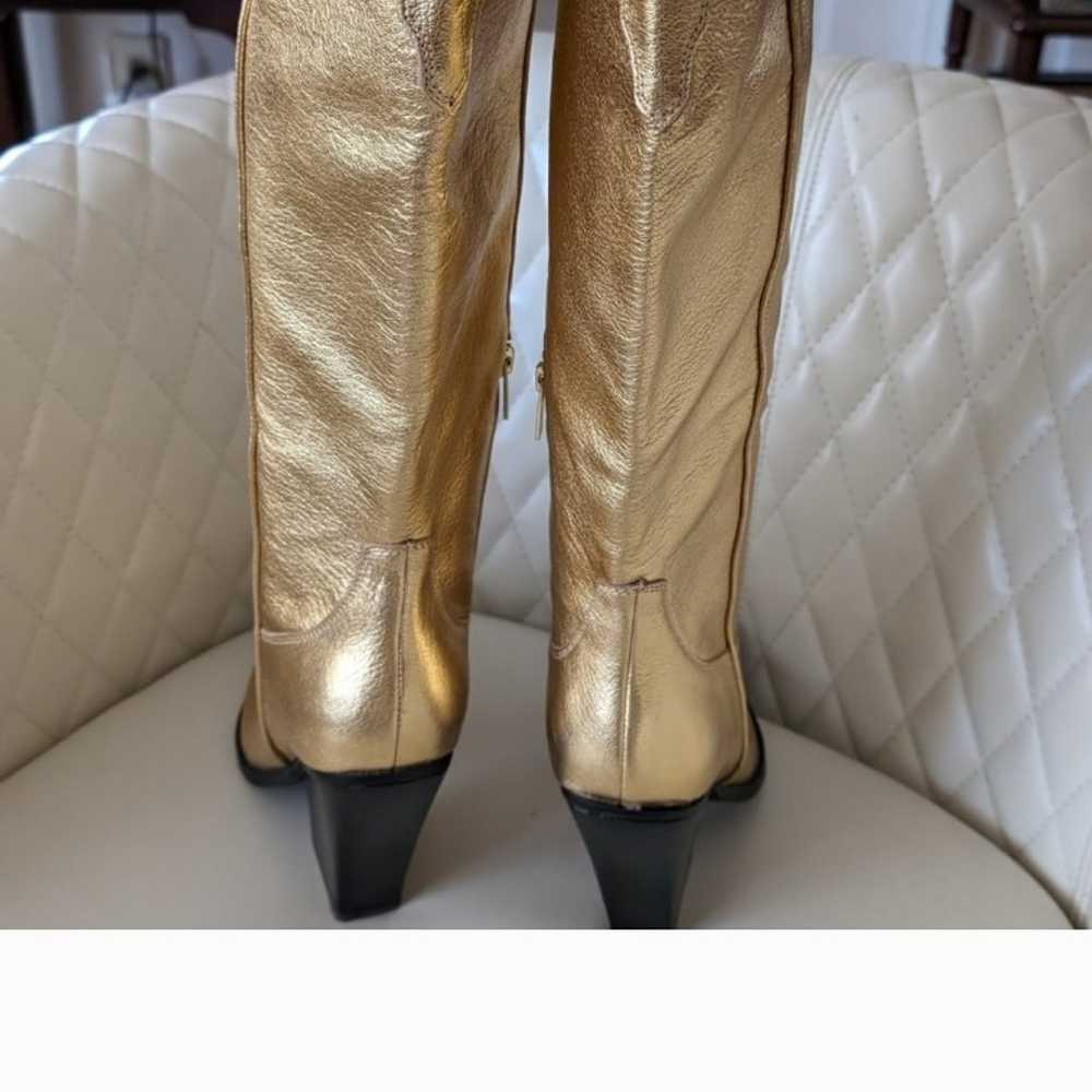 Marc Fisher gold boots - image 2