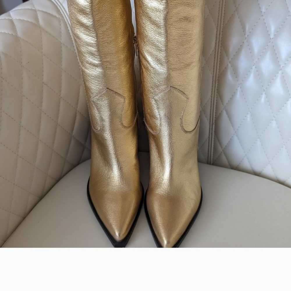 Marc Fisher gold boots - image 7